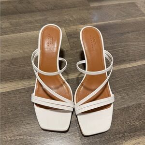 ASOS White Strappy Heels